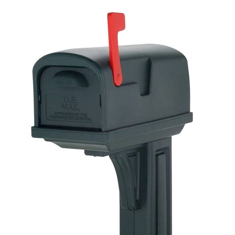 plastic mailbox home depot